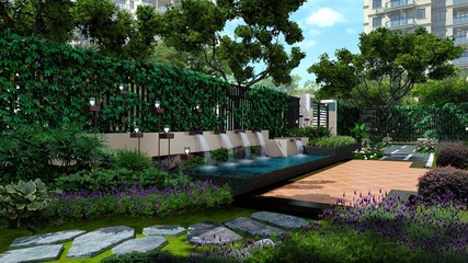 庭院景觀|空間|景觀設(shè)計(jì)|JemmaLee 