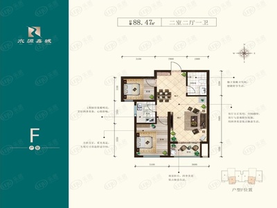 蓮池水源鑫城在售中 起價(jià)約8500元/㎡