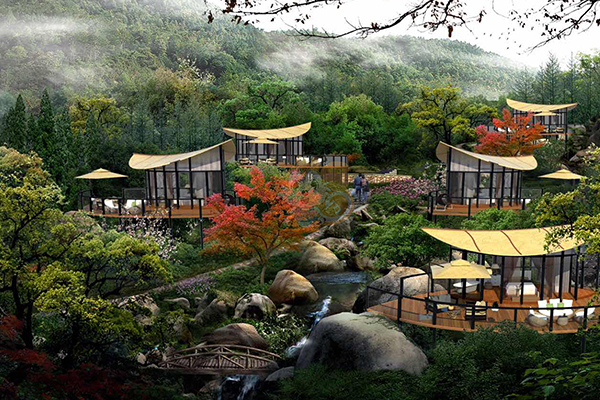 木屋之色 自然畫布上的詩意棲居